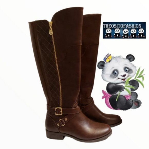 Guess Shoes - GBG Guess Haidyn Dark Brown Women Boots Size-7-M  COD/192